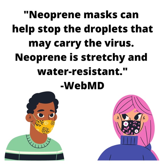 Tan Plaid Face Mask - Picture 5 of 5